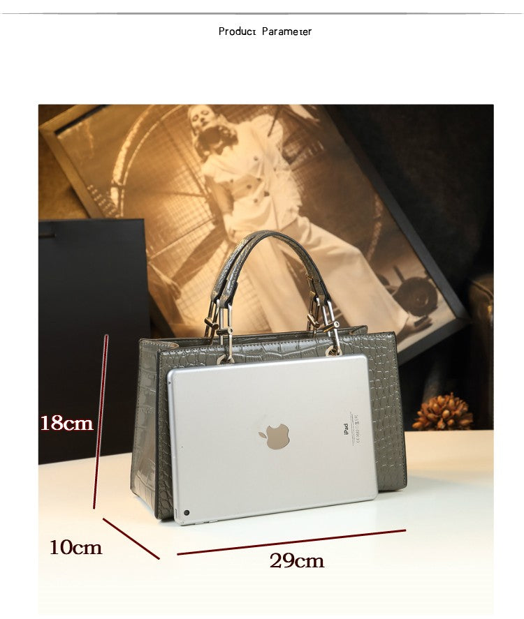 WB-0008/ Patent Leather Crossbody Bag