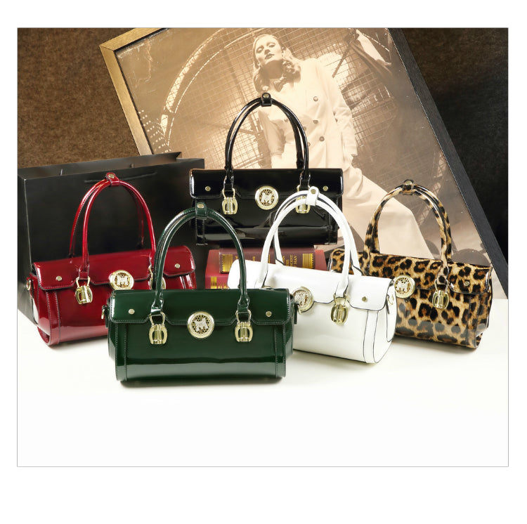 WB-0028/ Patent Leather Crossbody Bag