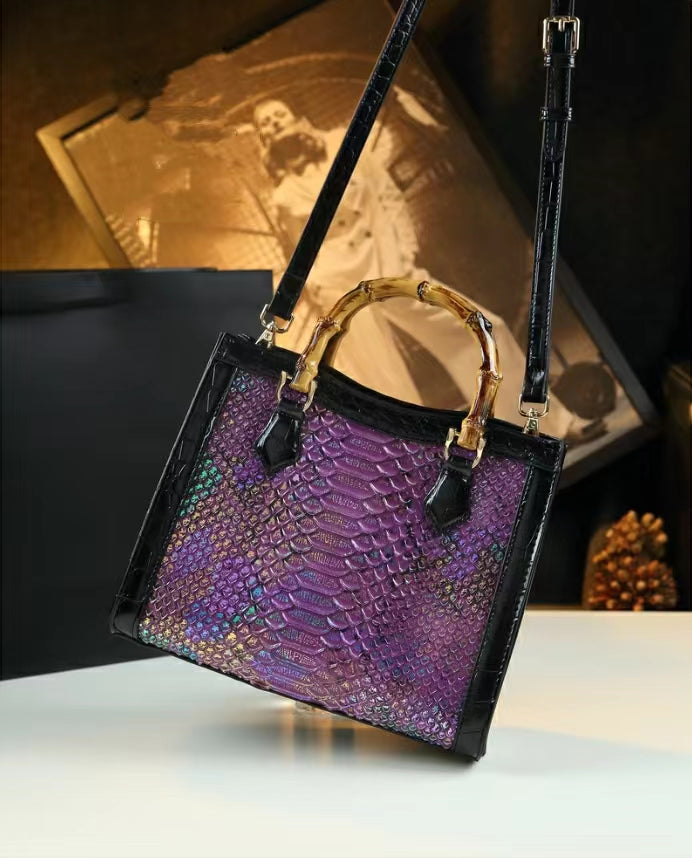 WB-0026/ Patent Leather Crossbody Bag