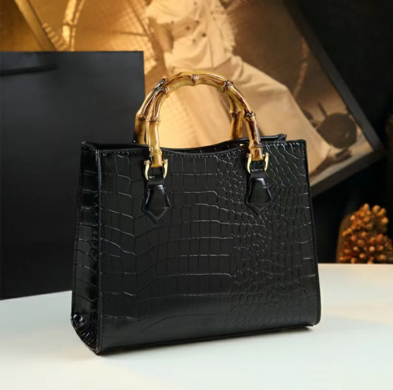 WB-0026/ Patent Leather Crossbody Bag