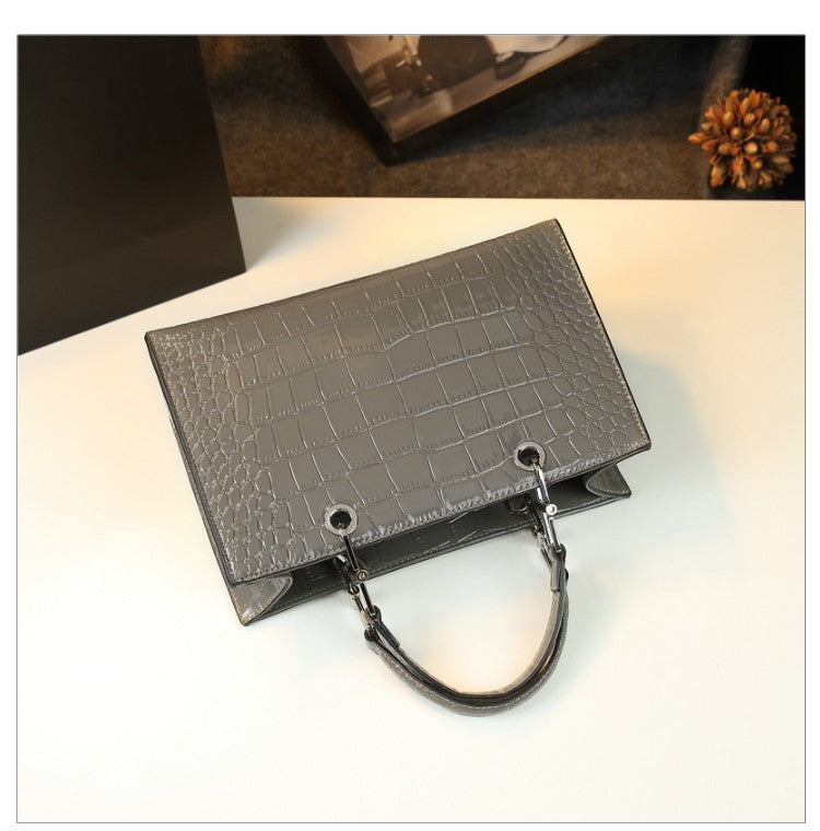 WB-0008/ Patent Leather Crossbody Bag