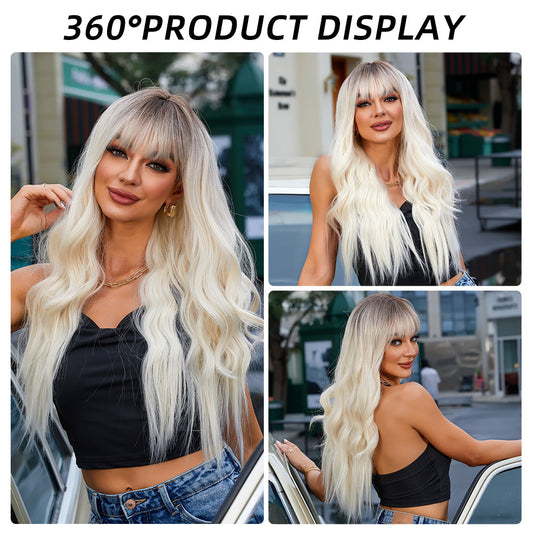 LC8008 26 inches Wavy long  Fashion Wig
