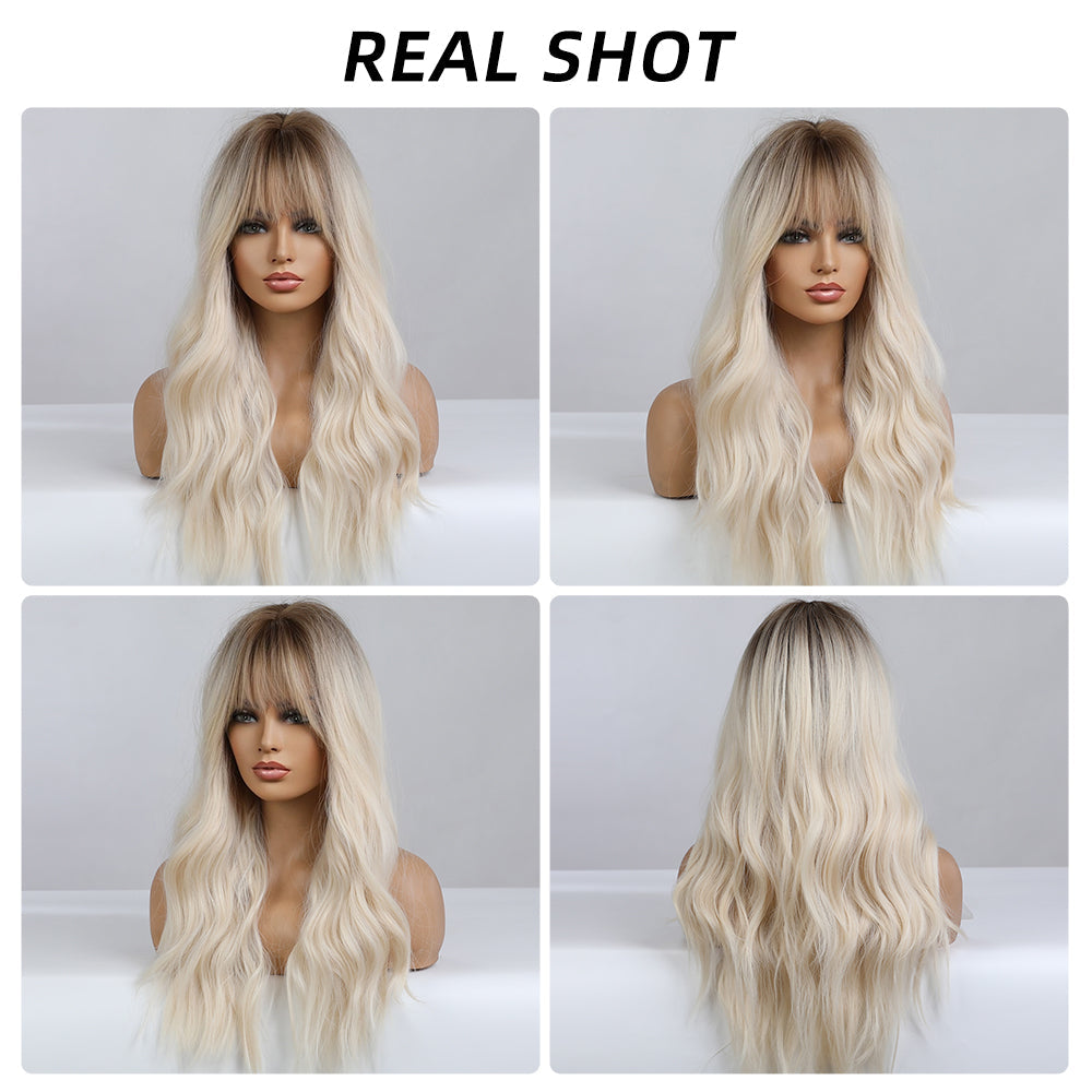 LC8008 26 inches Wavy long  Fashion Wig