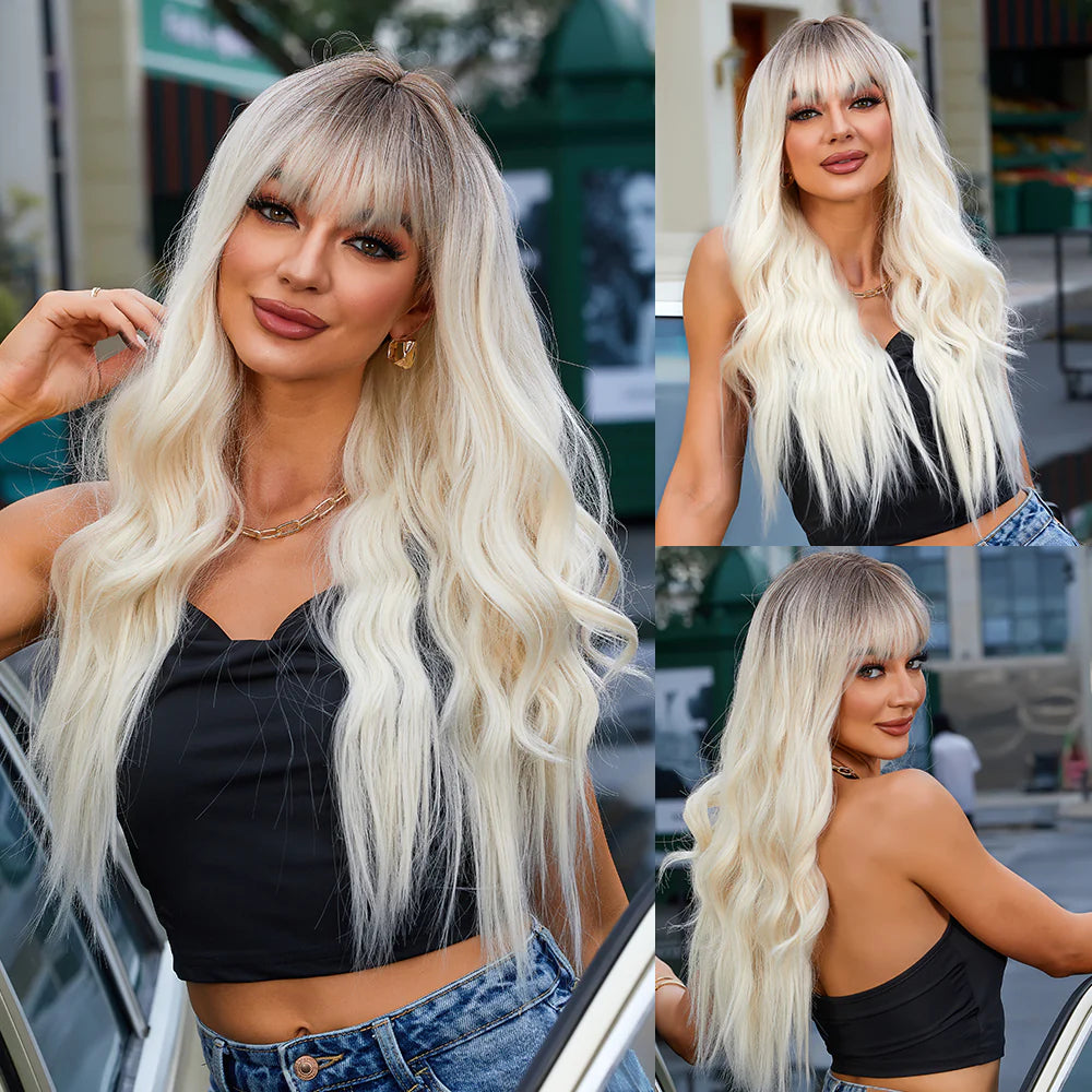 LC8008 26 inches Wavy long  Fashion Wig