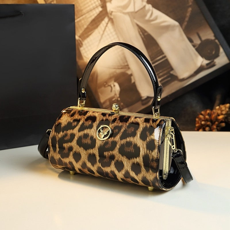 WB-0033/ Patent Leather Crossbody Bag