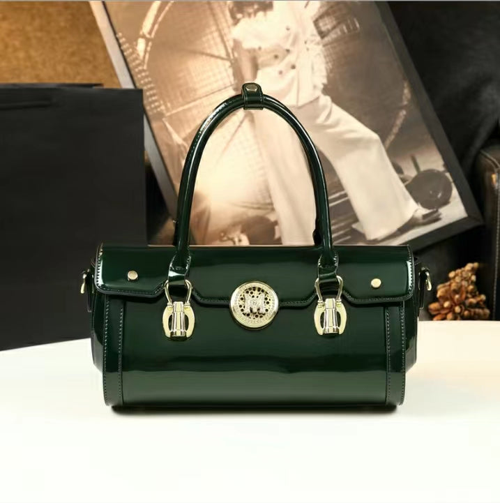 WB-0028/ Patent Leather Crossbody Bag