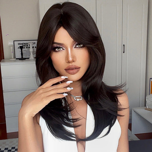 LC259-8 22 Inch Dark Brown Long hair for Women