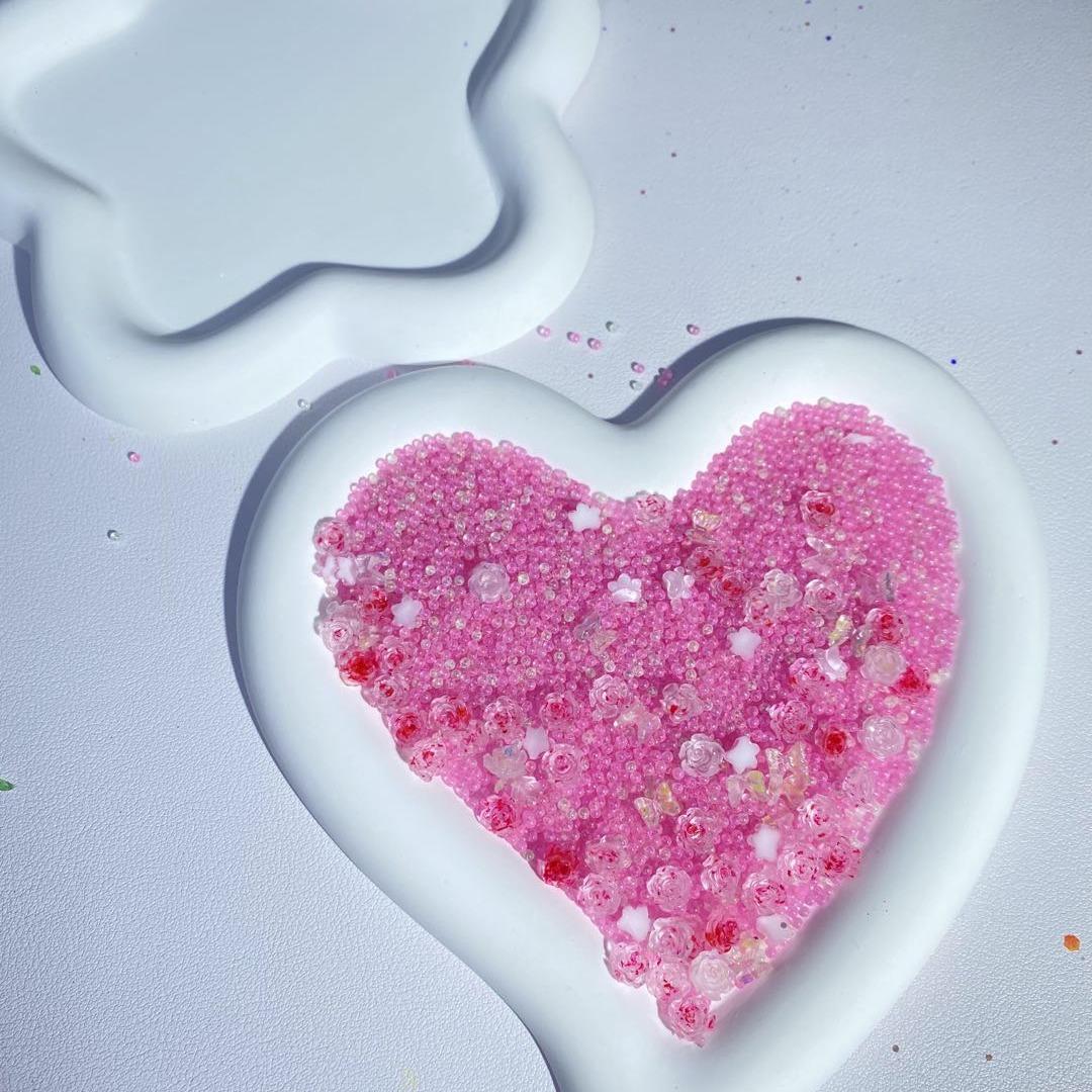 Luminous Colorful Glass Bubble Beads