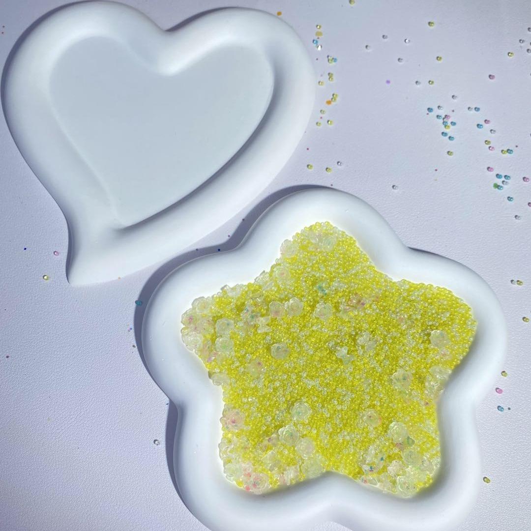 Luminous Colorful Glass Bubble Beads