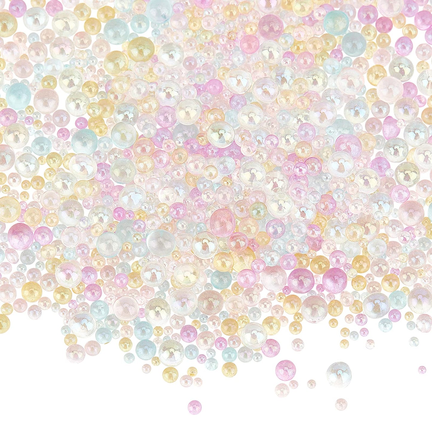 Luminous Colorful Glass Bubble Beads