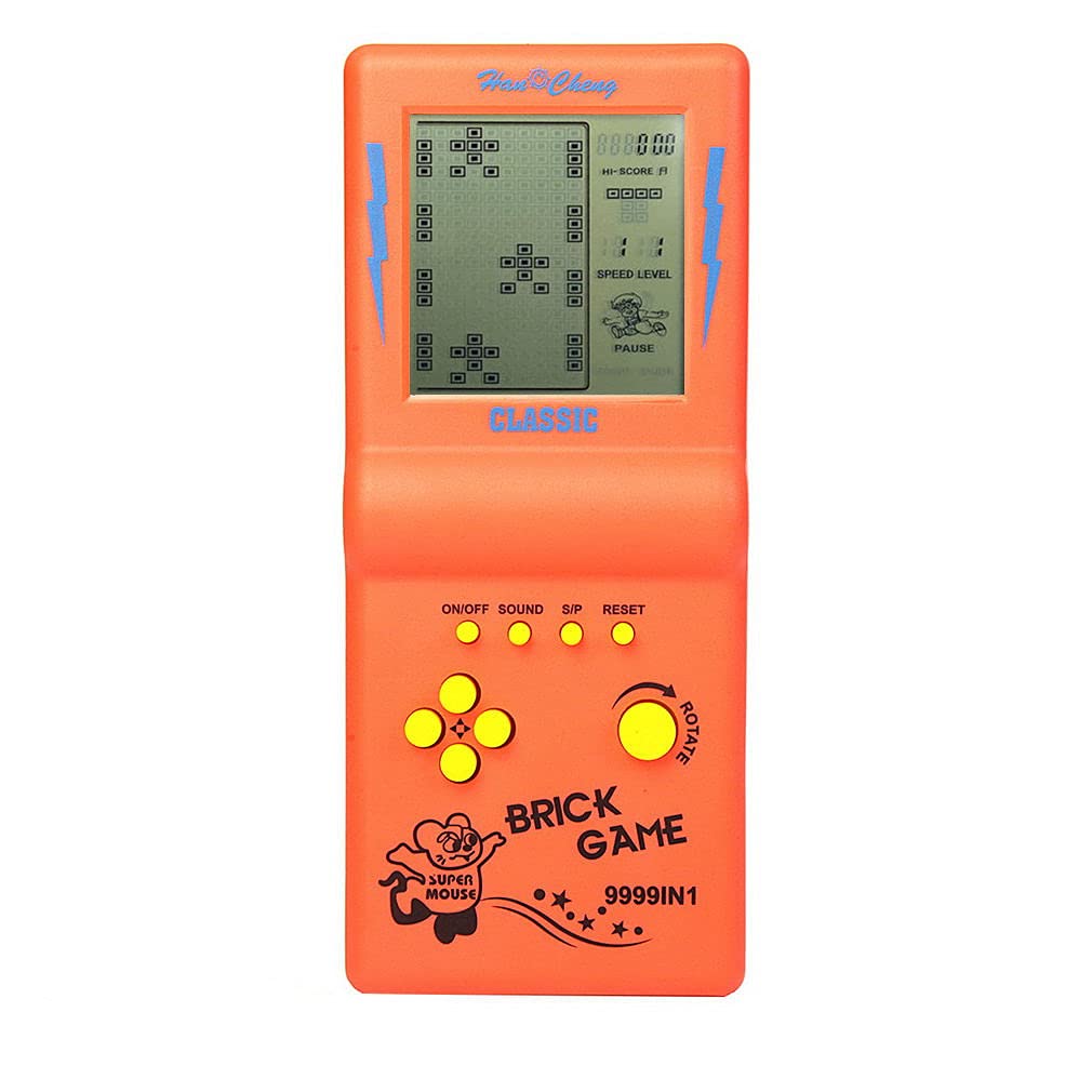 Gump's grocery Portable Game Player for Travel, Handheld Game Console for Kids, Classic Game Console for 80s 90s