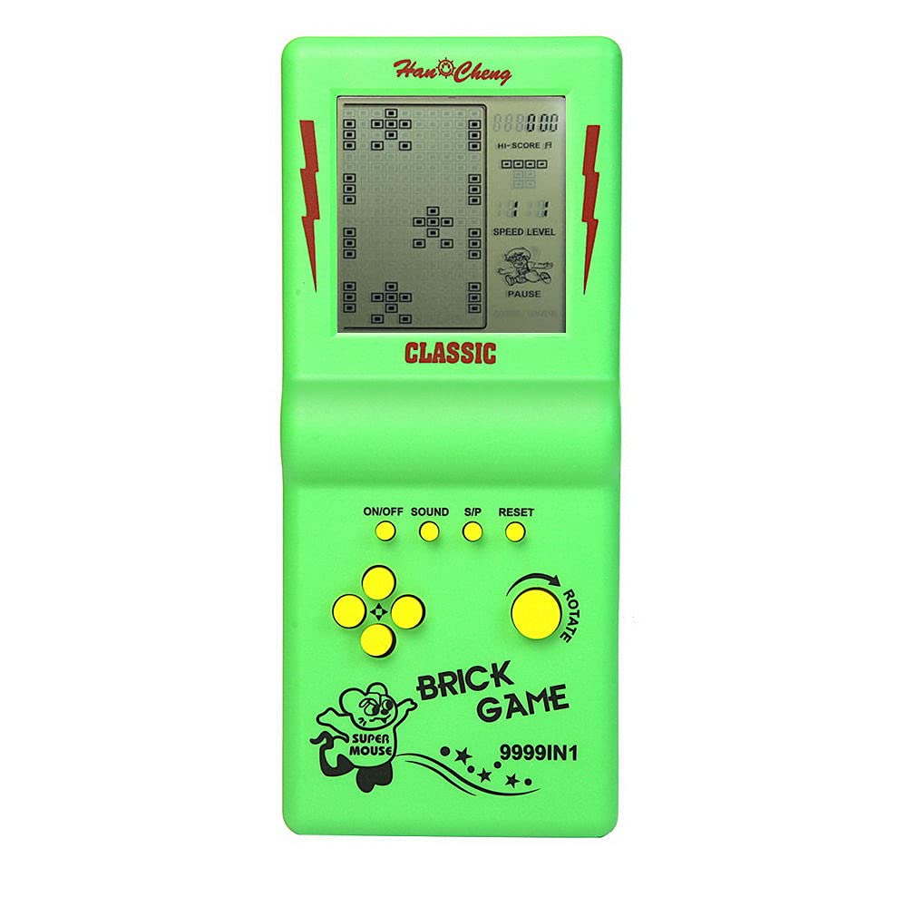 Gump's grocery Portable Game Player for Travel, Handheld Game Console for Kids, Classic Game Console for 80s 90s