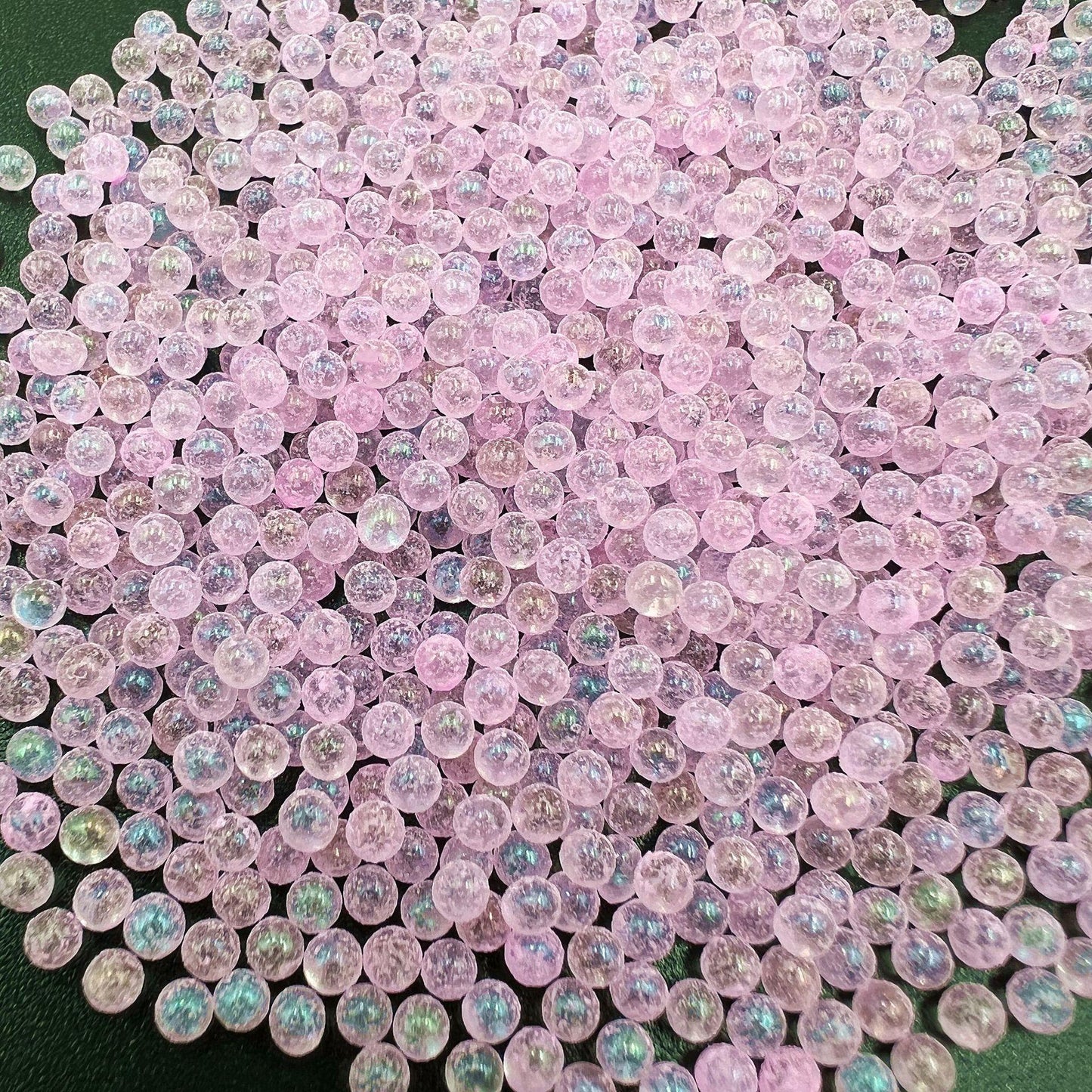 Luminous Colorful Glass Bubble Beads