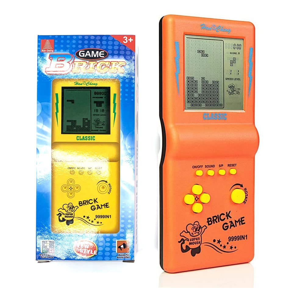 Gump's grocery Portable Game Player for Travel, Handheld Game Console for Kids, Classic Game Console for 80s 90s