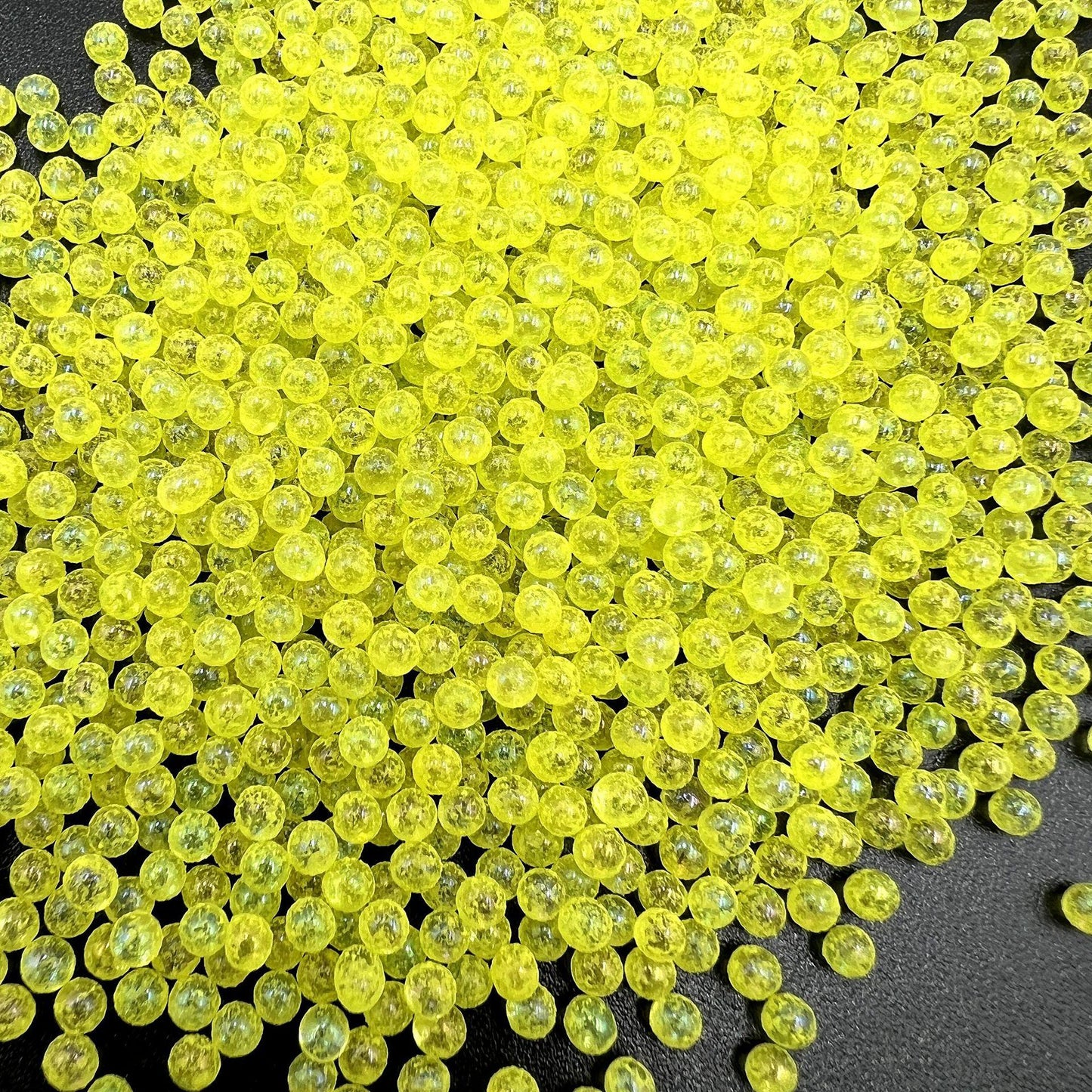 Luminous Colorful Glass Bubble Beads