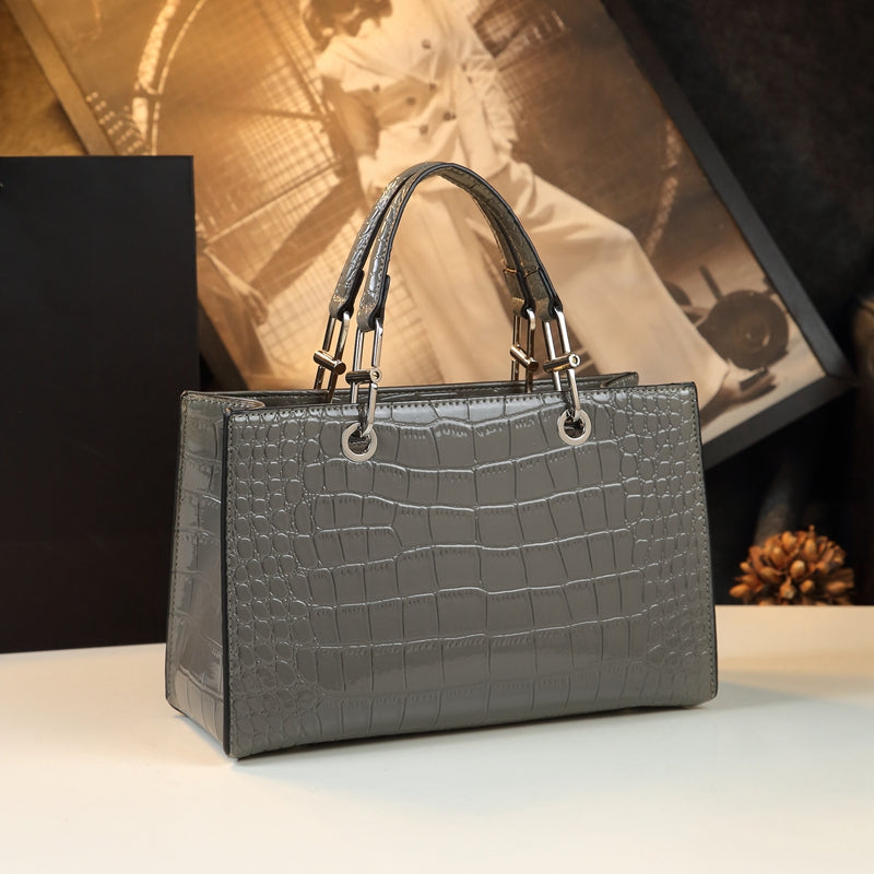 WB-0008/ Patent Leather Crossbody Bag