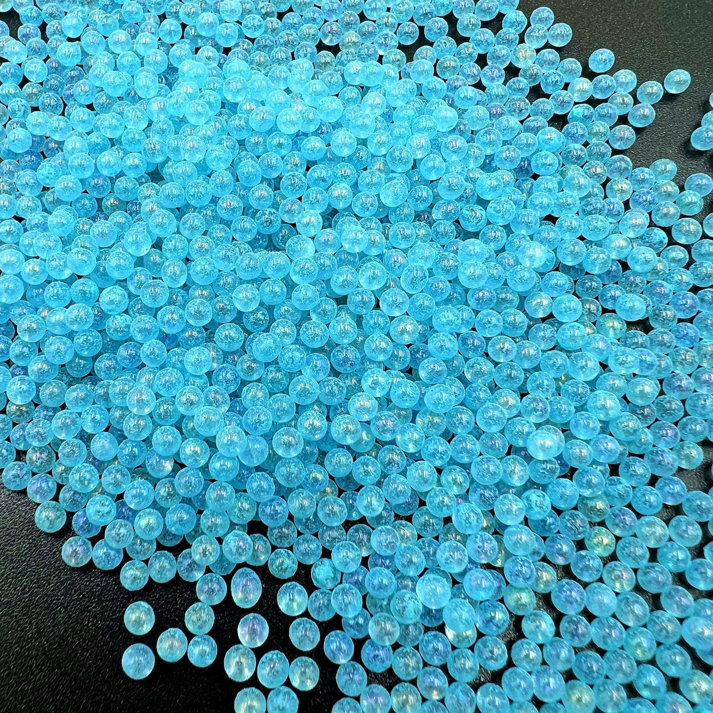 Luminous Colorful Glass Bubble Beads