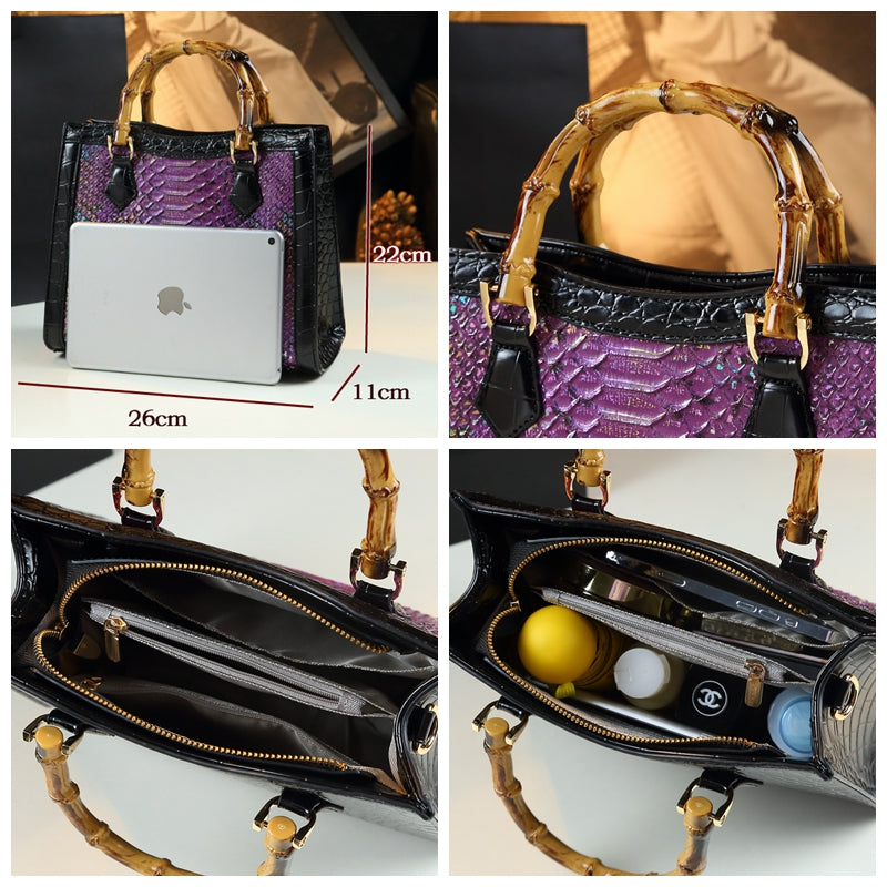 WB-0026/ Patent Leather Crossbody Bag