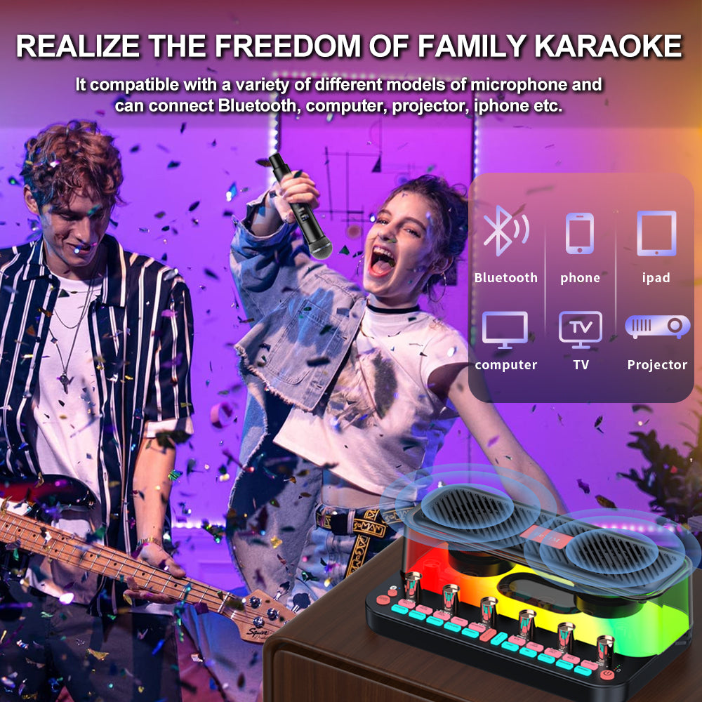 Podcast Equipment Bundle, Audio Interface Audio Mixer & Recording Accessories Podcast Kit with 3.5mm Microphone Perfect for Recording,Live Streaming,Gaming,Compatible with PC,Smartphone,Play Station